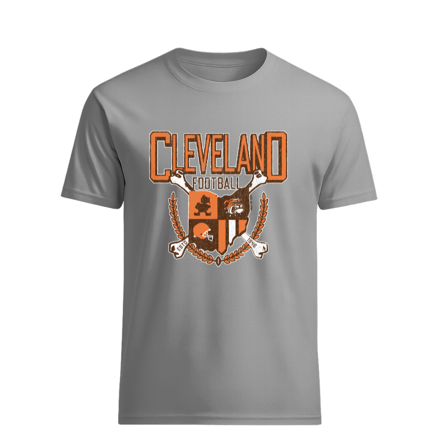 Cleveland Football Coat of Arms Only in Clev