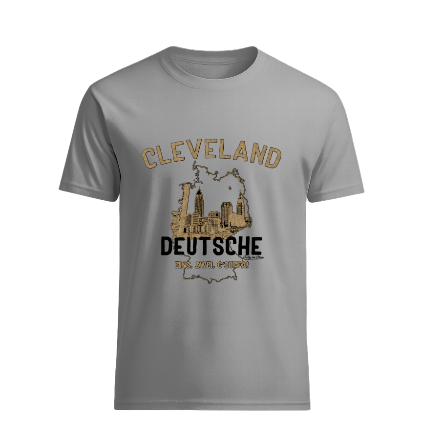 Cleveland Skyline Deutsche Only in Clev