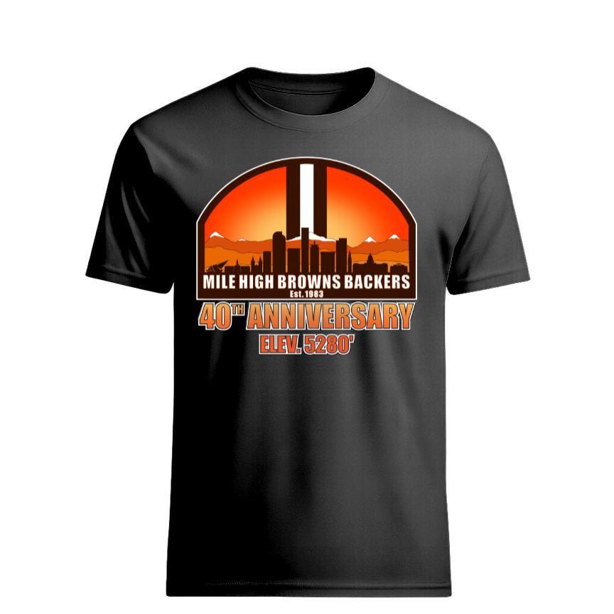 Mile High 40th Anniversary Shirts Only in Clev