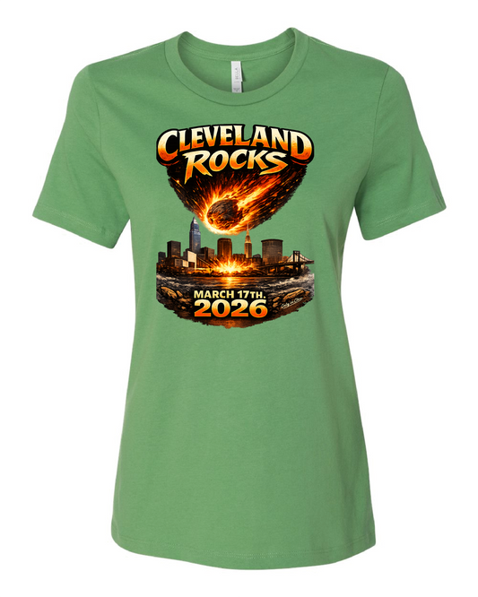 Cleveland Rocks (Meteor) 2026 design on Kelley Green Only in Clev