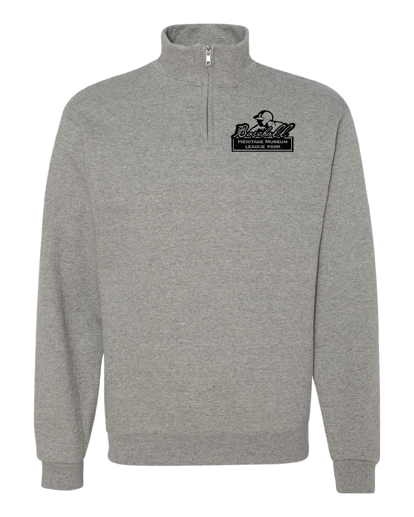 "Baseball Heritage Museum Design" on Gray - Only in Clev