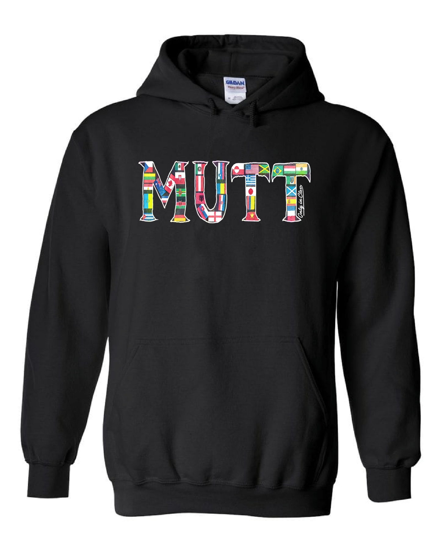 "MUTT" T-Shirt" on Black Only in Clev