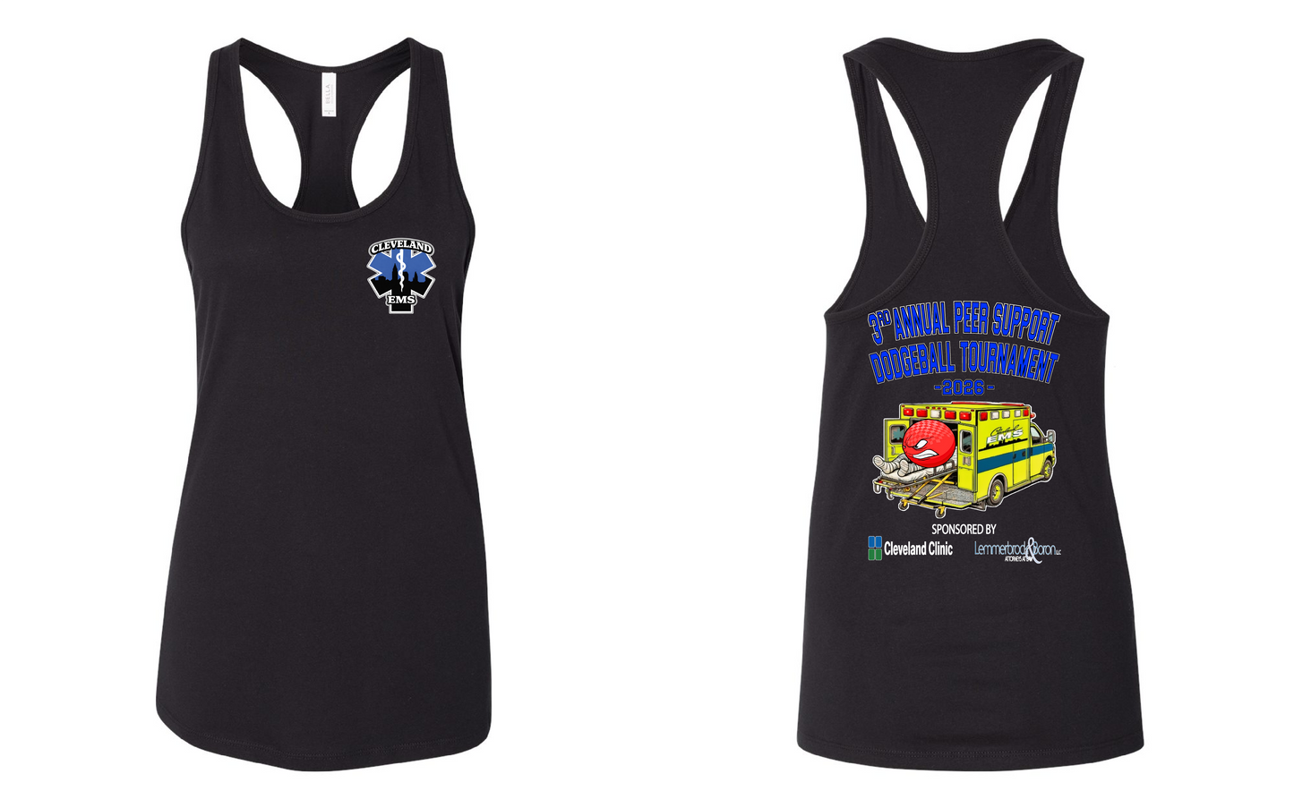 "Cleveland EMS 3rd Annual Peer Support Dodgeball Tournament" on Black Only in Clev