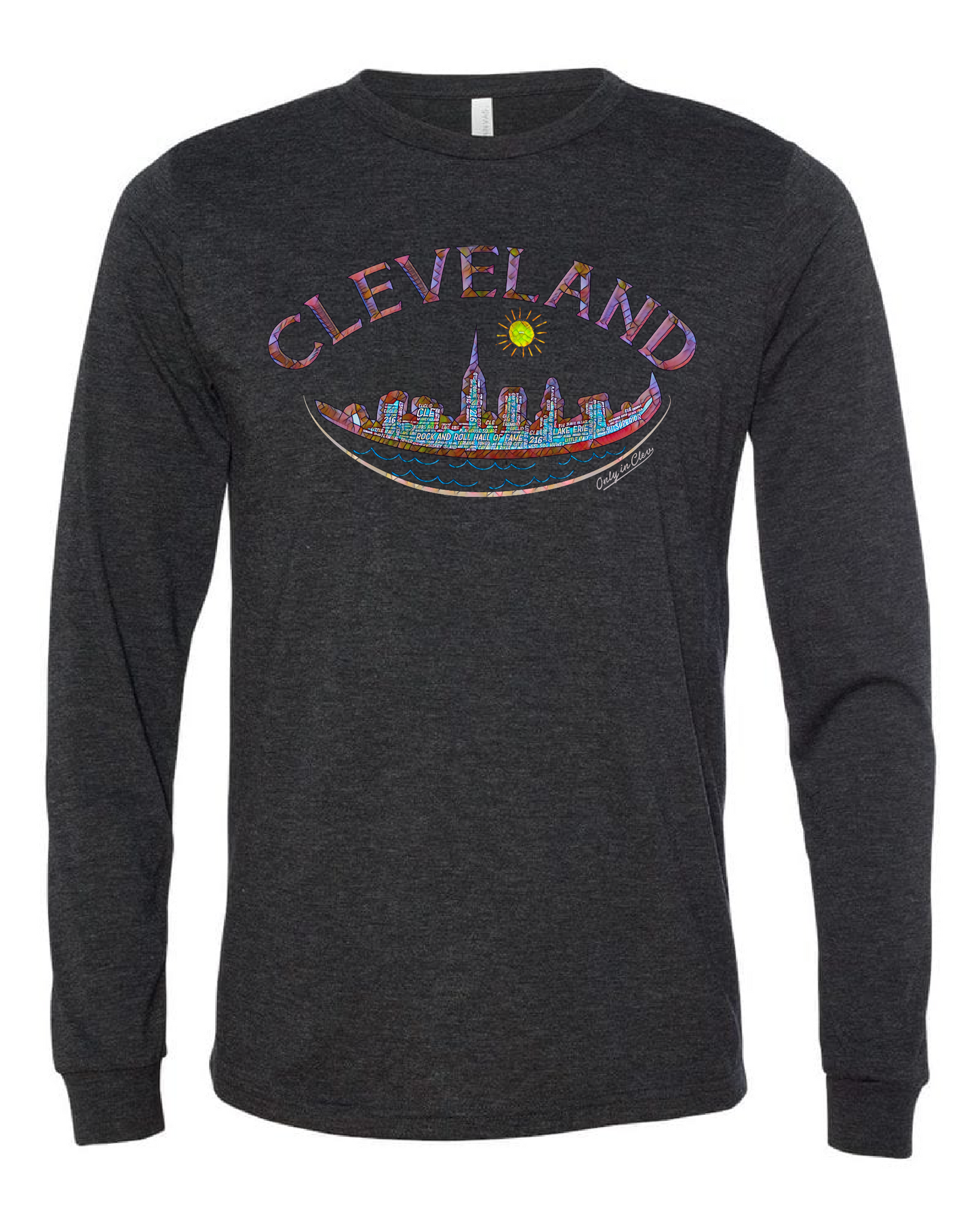 Cleveland Crew Design on Black - Only in Clev