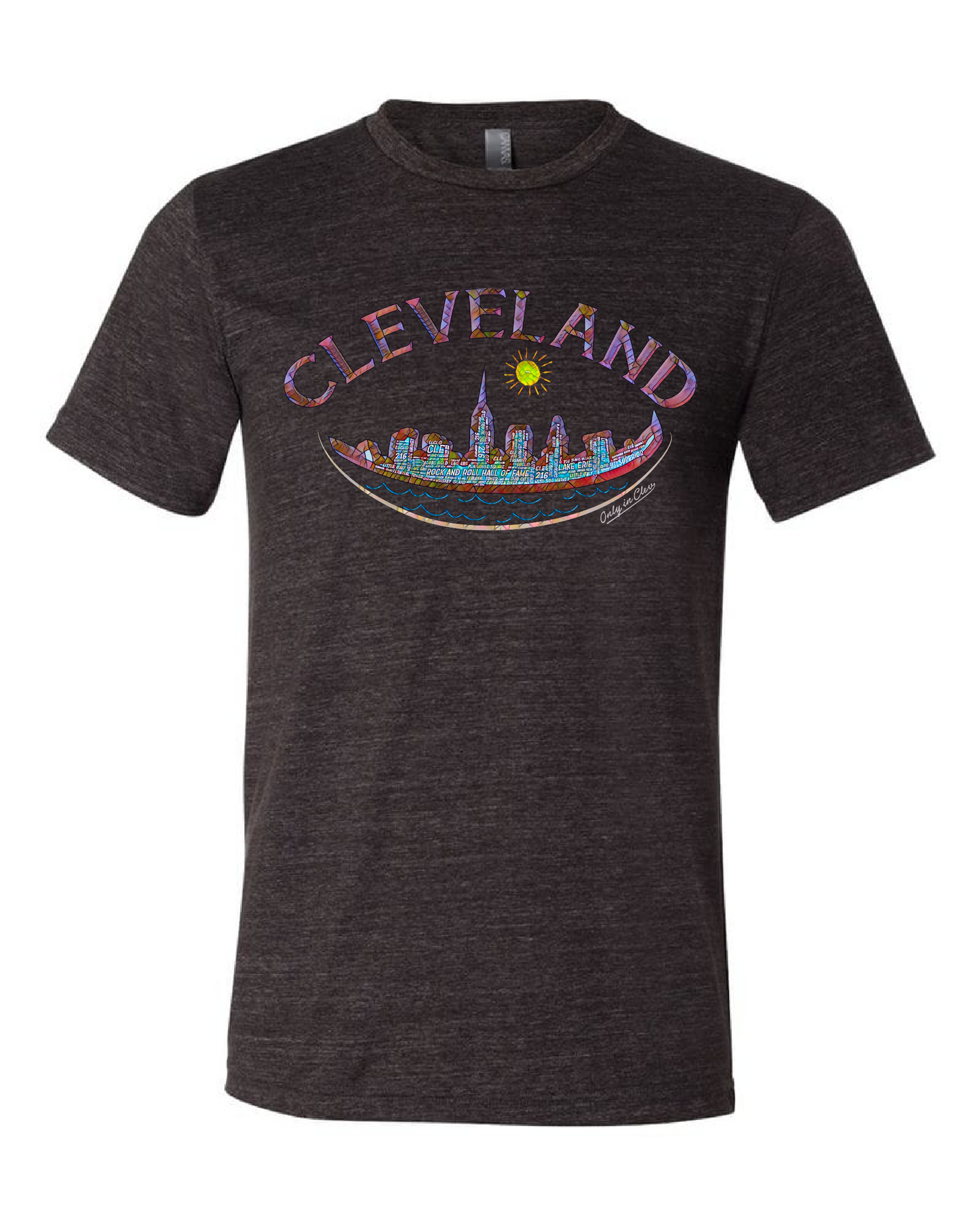 Cleveland Crew Design on Black - Only in Clev