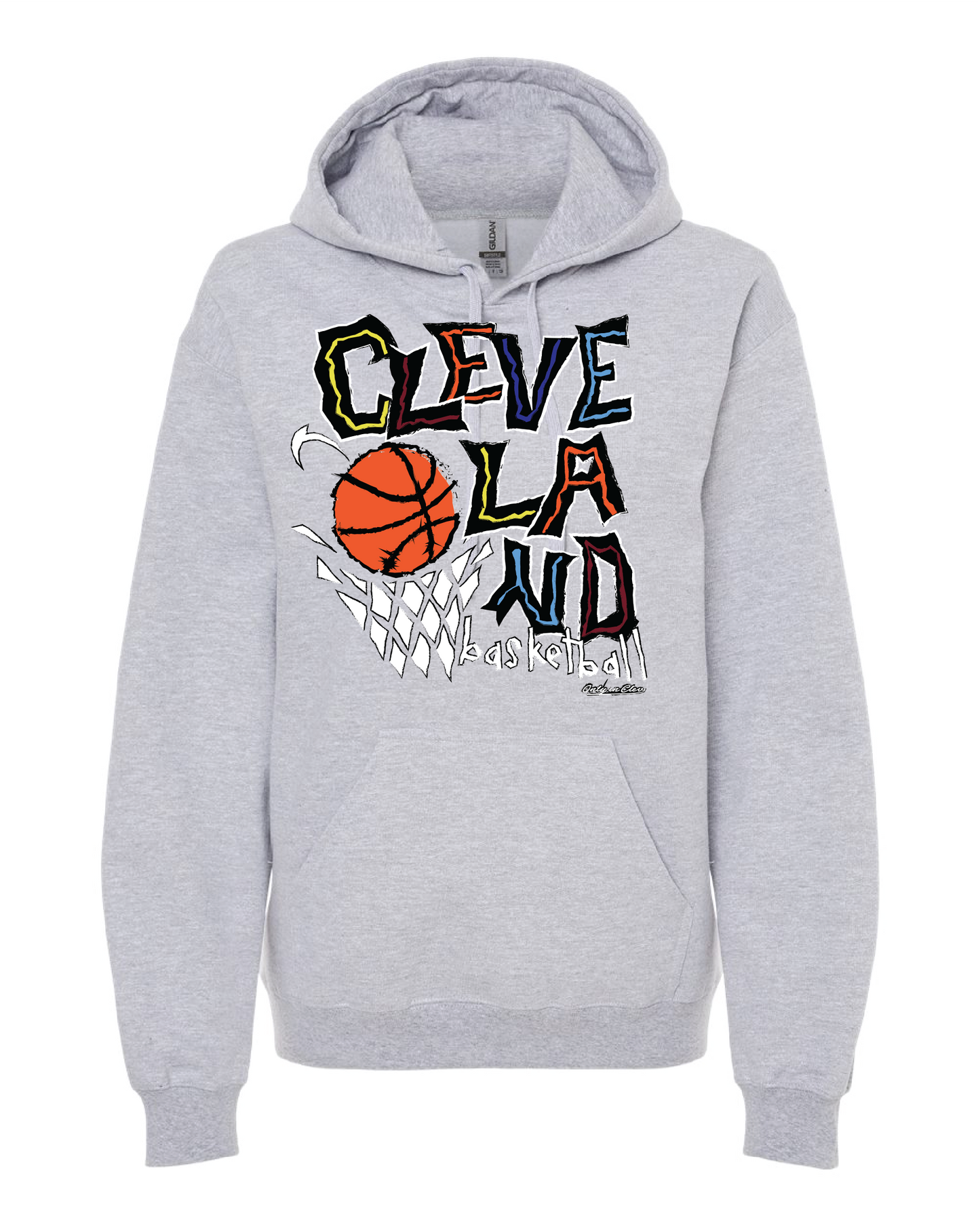 "Collage of Colors" Design on Gray - Only in Clev