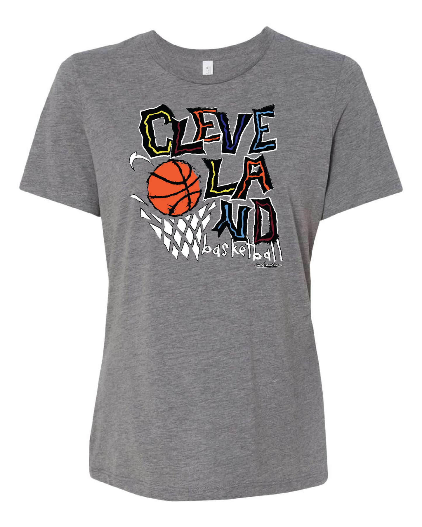 "Collage of Colors" Design on Gray - Only in Clev