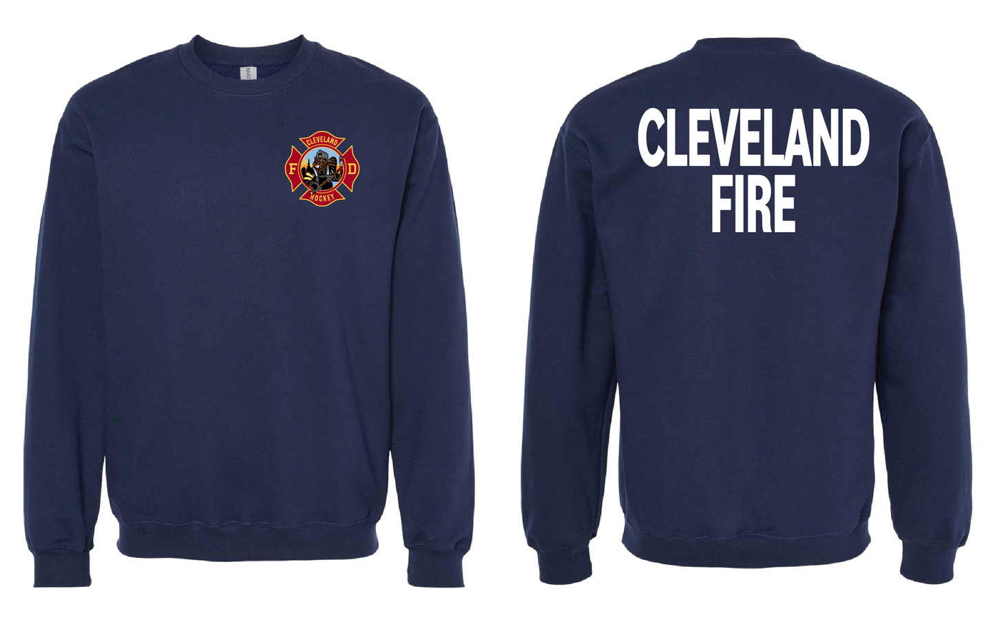 Youth "Cleveland Fire Duty Design" on Navy - Only in Clev