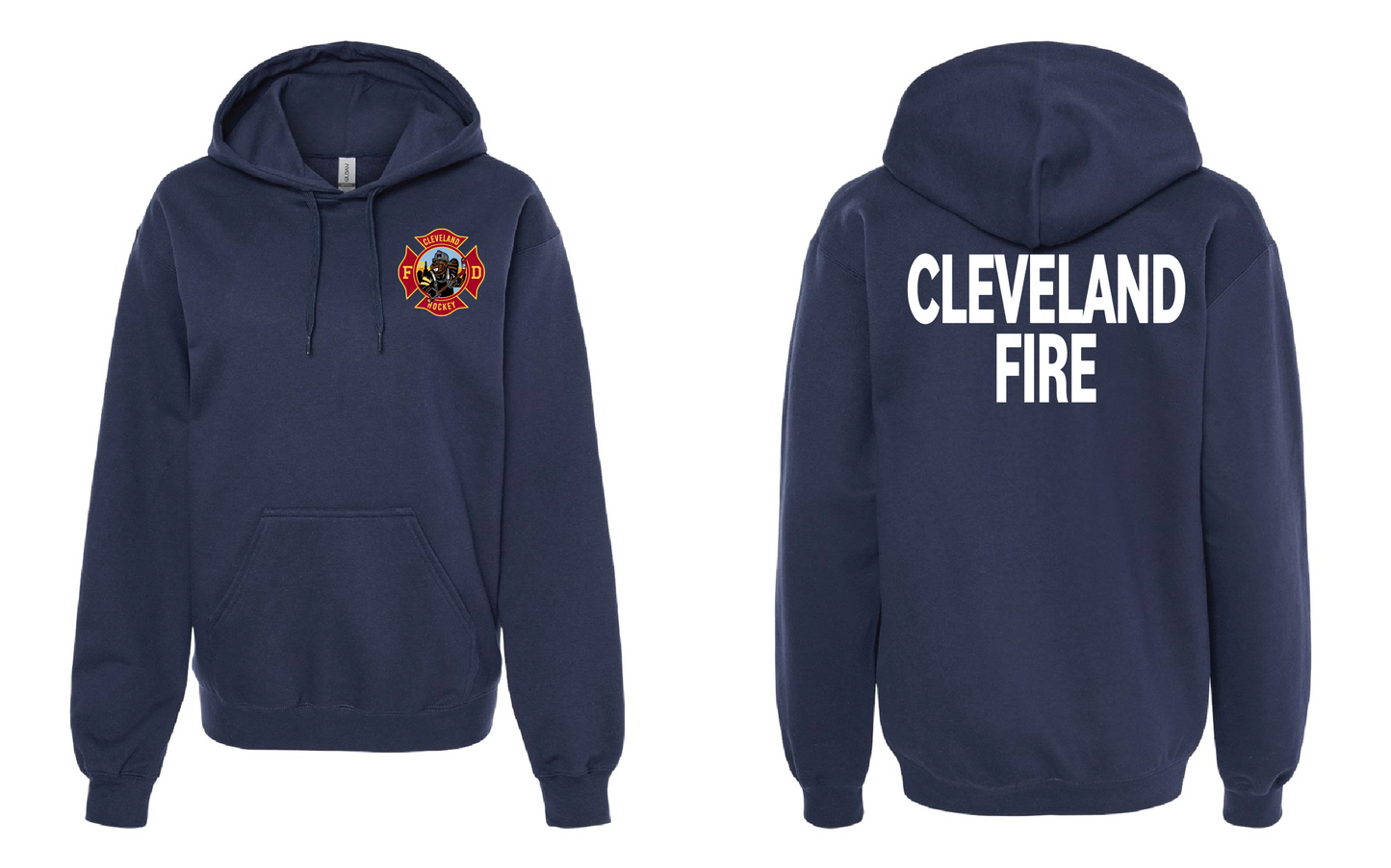 Youth "Cleveland Fire Duty Design" on Navy - Only in Clev