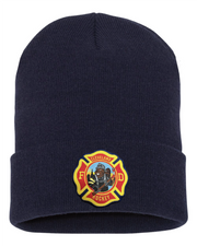 "Cleveland Fire Hats" on Navy