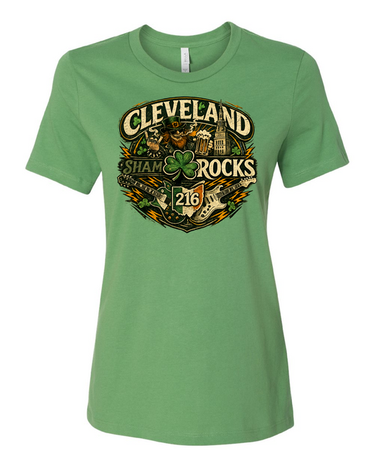 Cleveland Rocks" on Kelley Green Only in Clev