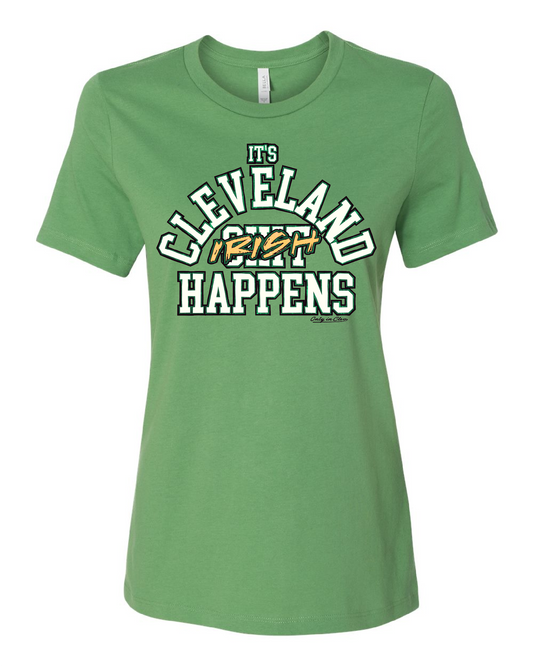Irish Happens "White" on Kelley Green Only in Clev