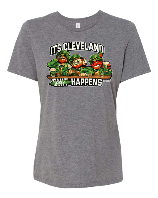 Irish Happens (Cleveland Style) on Gray Only in Clev