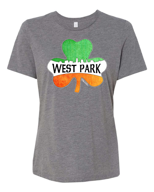 West Park Irish" on Gray Only in Clev