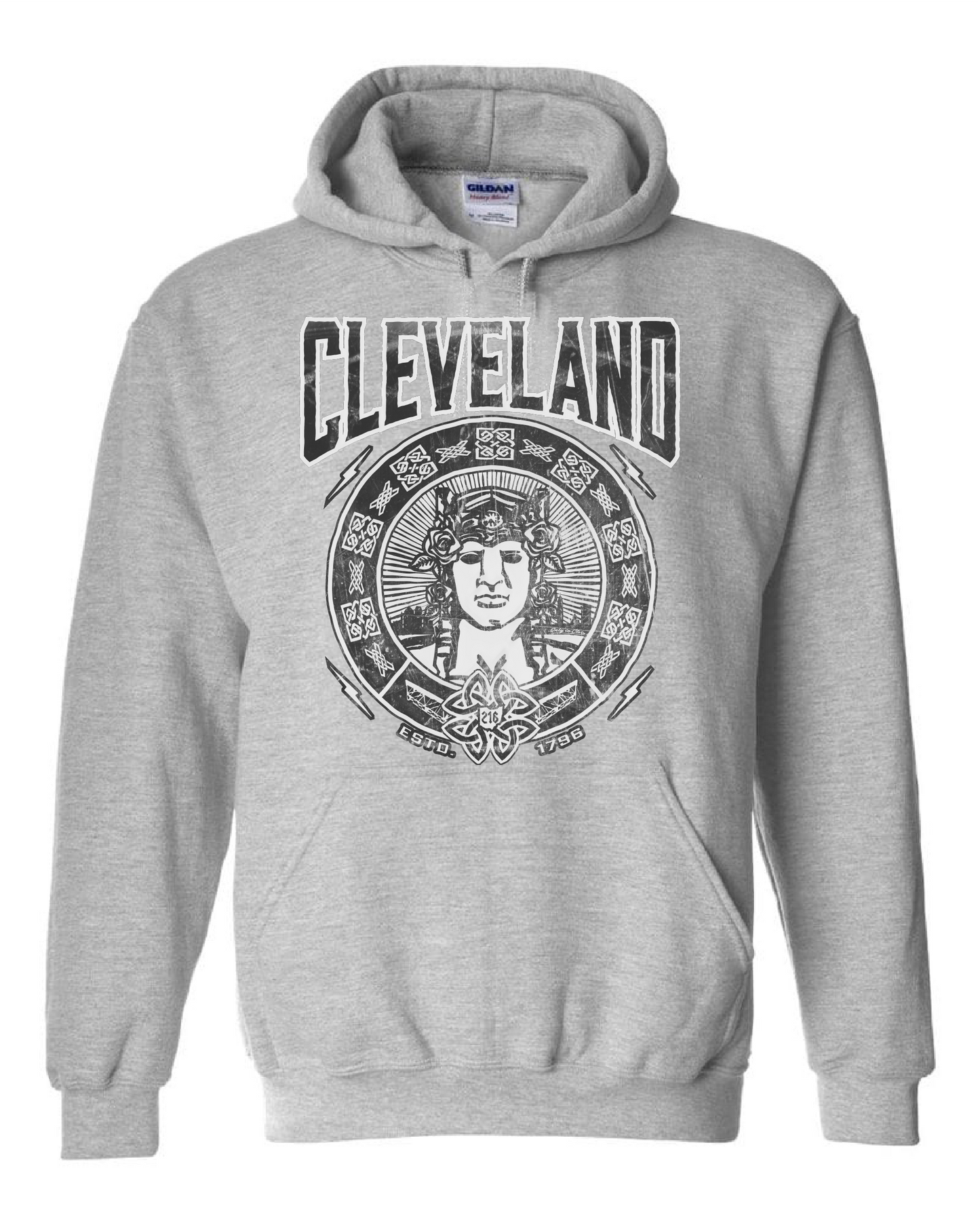 Vintage Guardian on Gray - Only in Clev