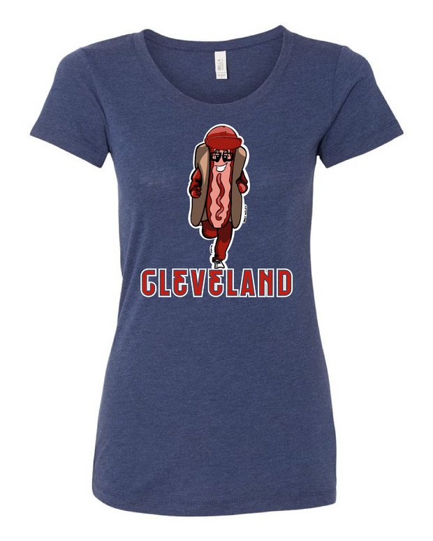 "Cleveland Ketchup Dog/Design" on Navy