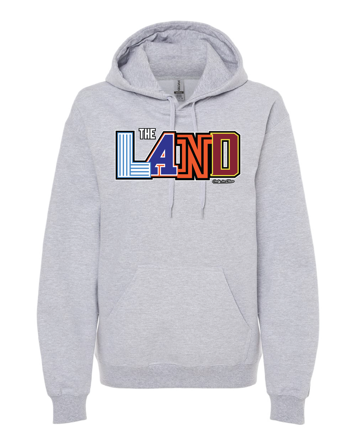 "Colors of the Land" Design on Gray - Only in Clev