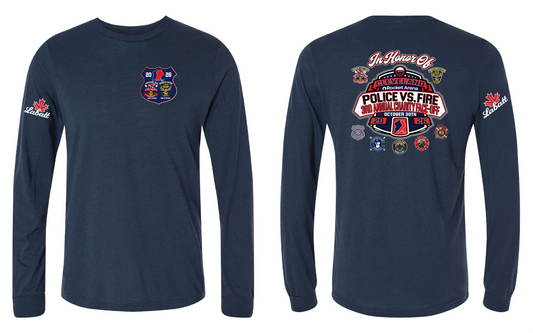 Youth - Cleveland Police - Fire Hockey Shirts" 2026 on Navy Only in Clev