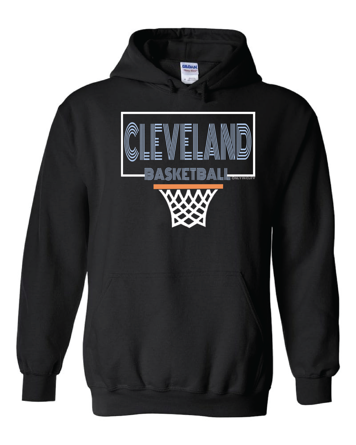 "Cleveland Net " Design on Black - Only in Clev