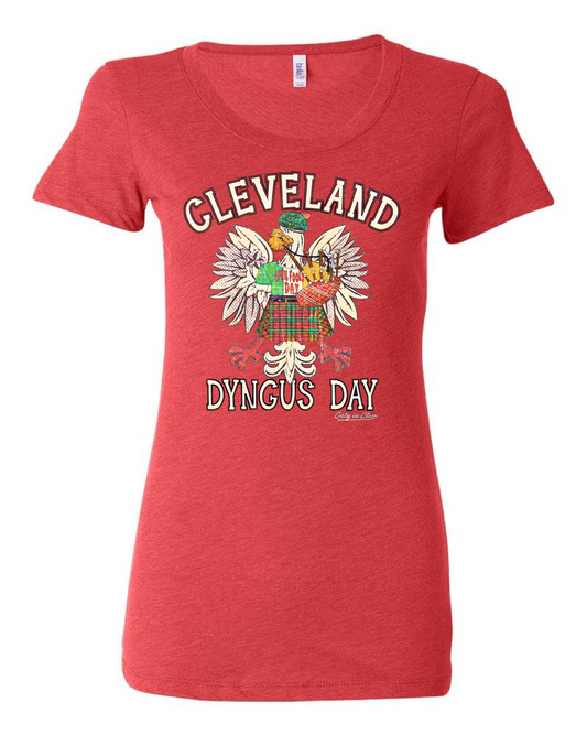 "April Fools Dyngus Day" design on Red - Only in Clev