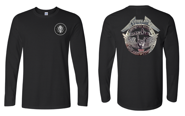 "RockStar Battalion" RockStar Metal Design on Black