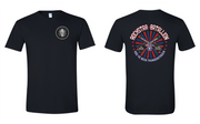 "RockStar Battalion" Rockstar Twirl Design on Black