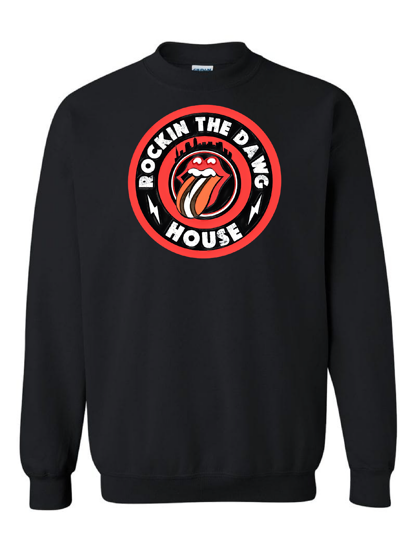 "Rockin the Dawg House" on Black - Only in Clev