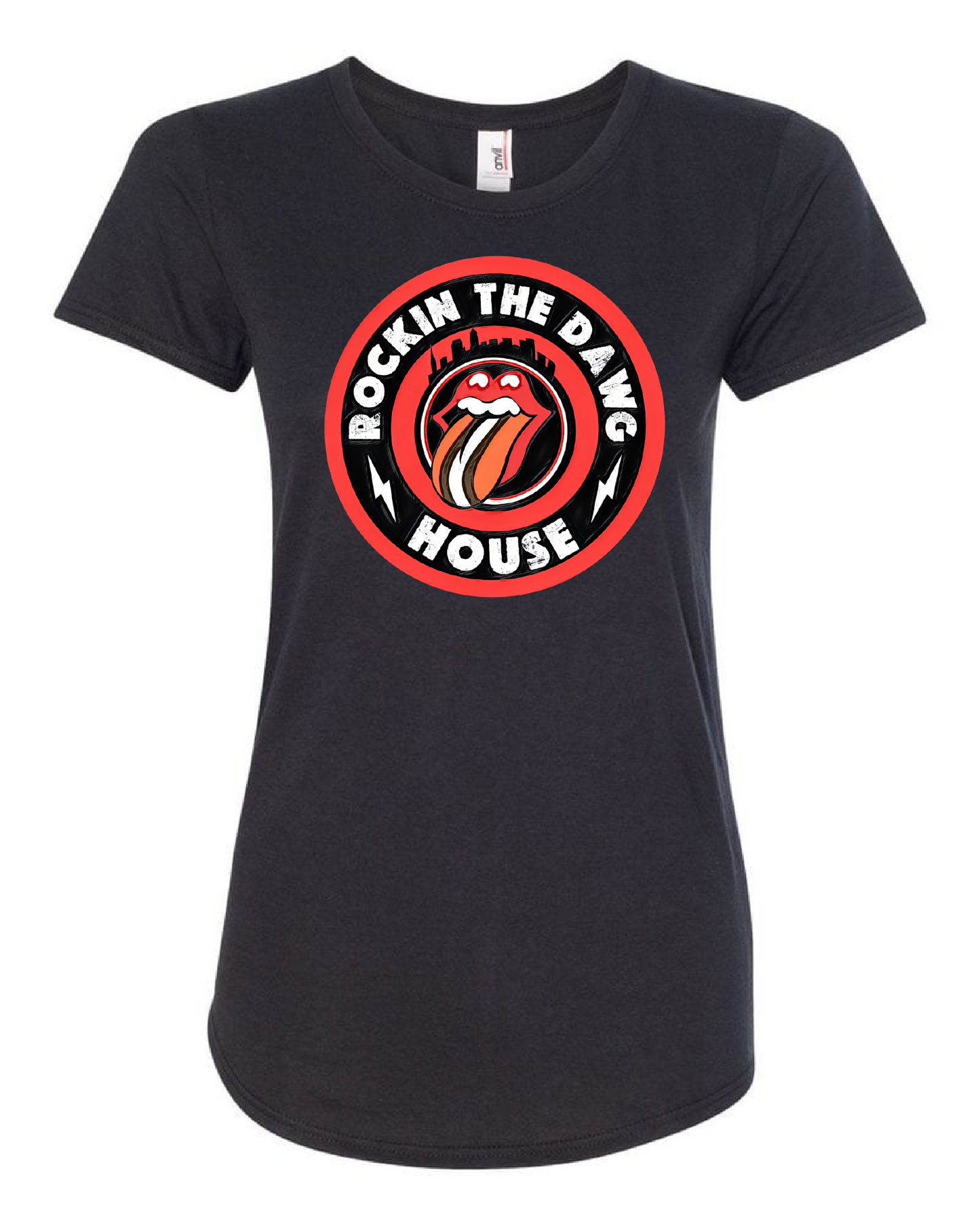 "Rockin the Dawg House" on Black - Only in Clev