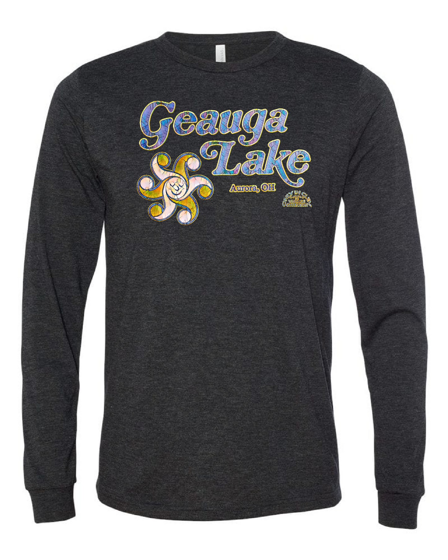"Geauga Lake" Design on Black - Only in Clev
