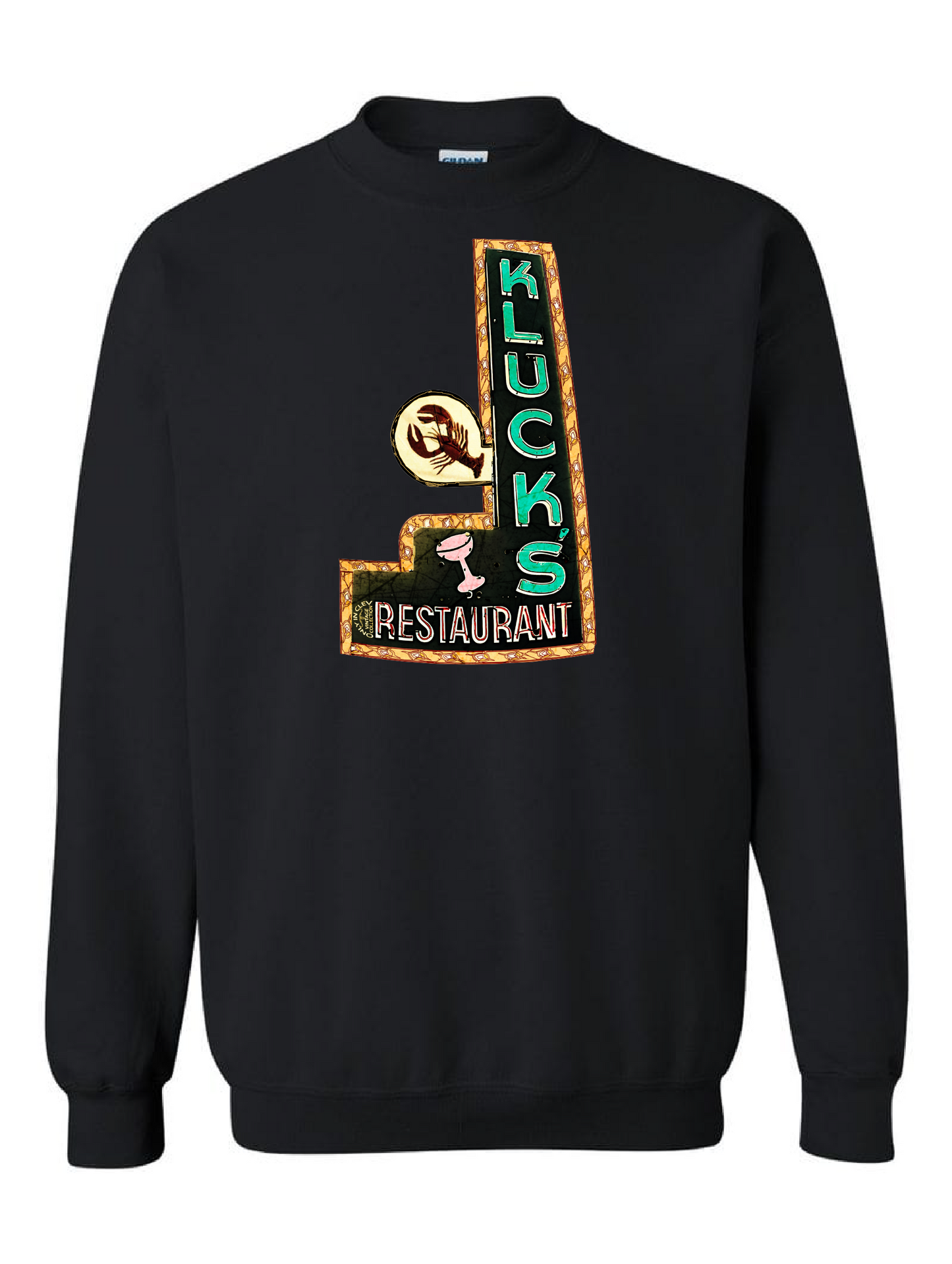 "Klucks Restaurant" Design on Black - Only in Clev