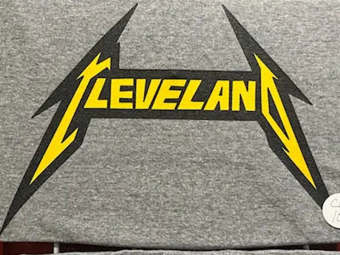 Cleveland Metal in Yellow - Only in Clev