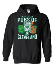 "Pubs of Cleveland" Design on Black - Only in Clev