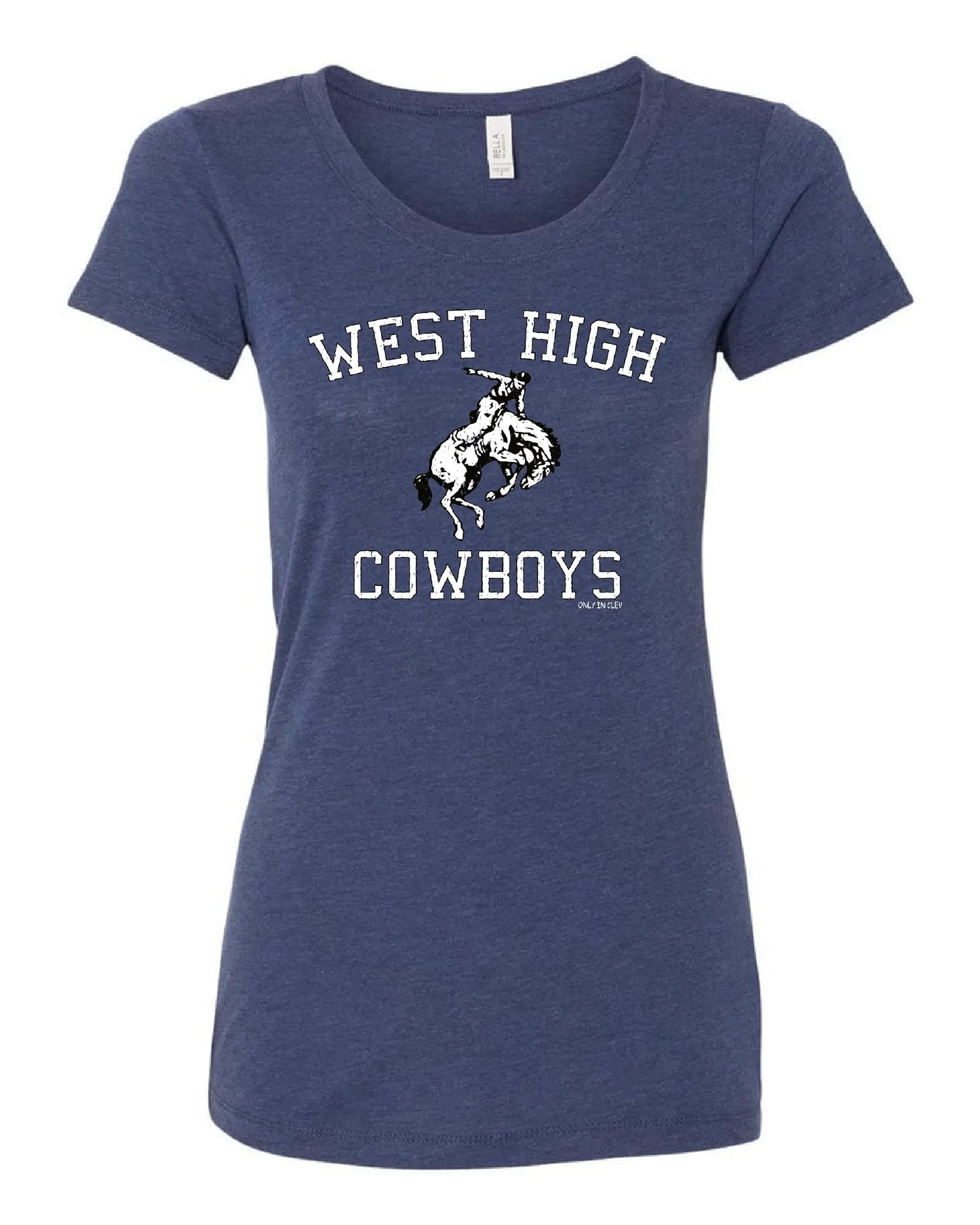 "West High Cowboys" Design on Navy - Only in Clev