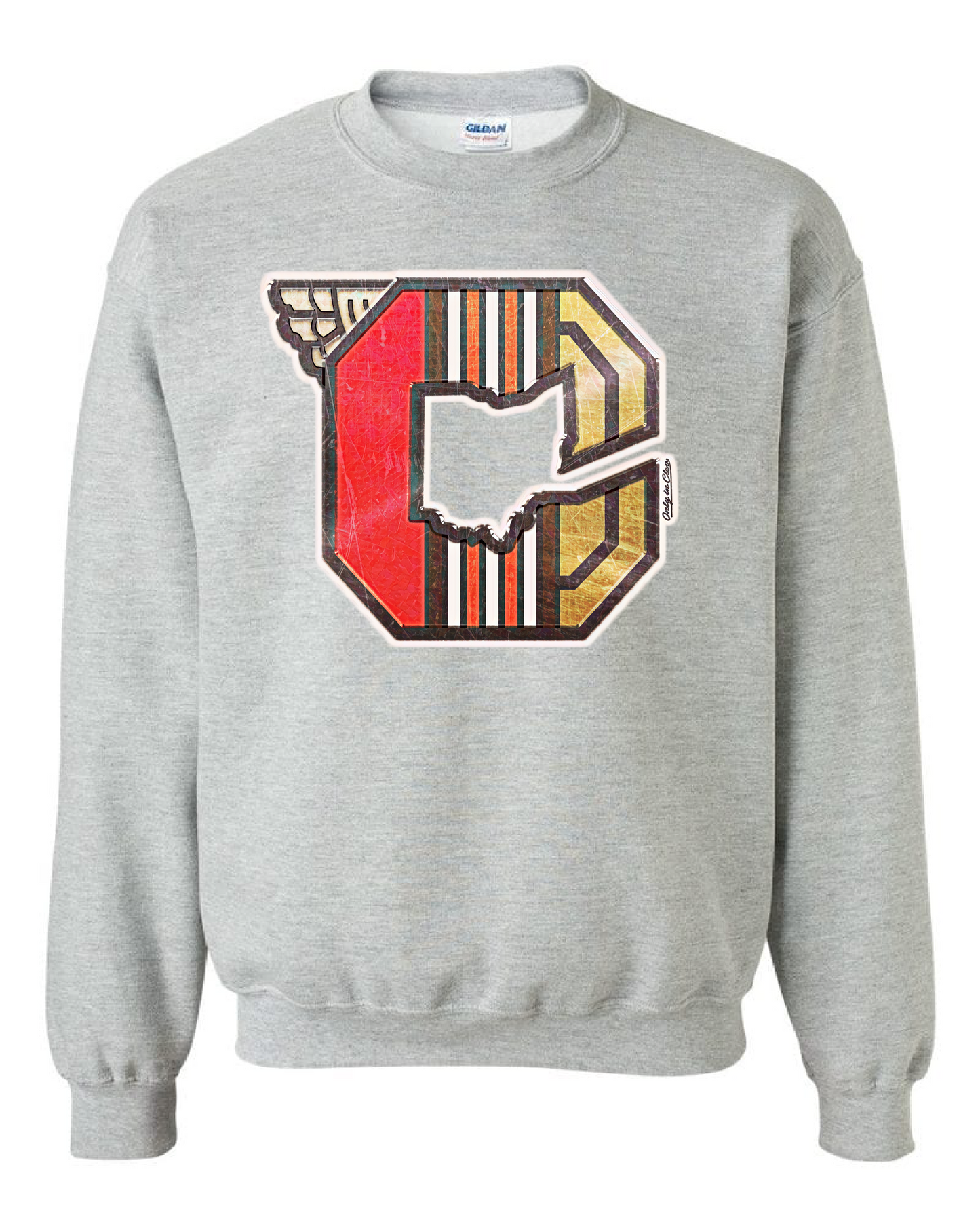 "All Sports Cleveland Design" on Gray - Only in Clev