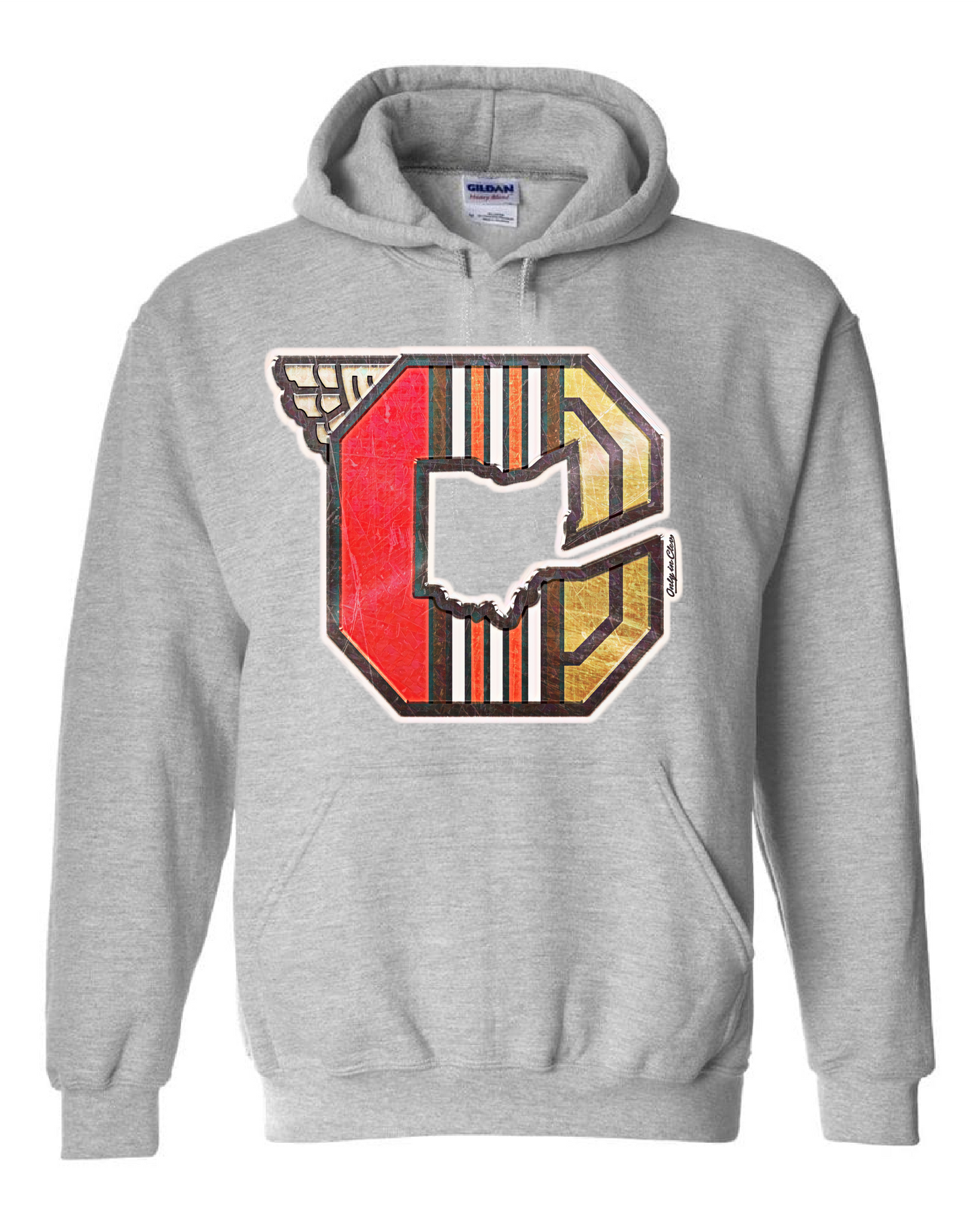 "All Sports Cleveland Design" on Gray - Only in Clev