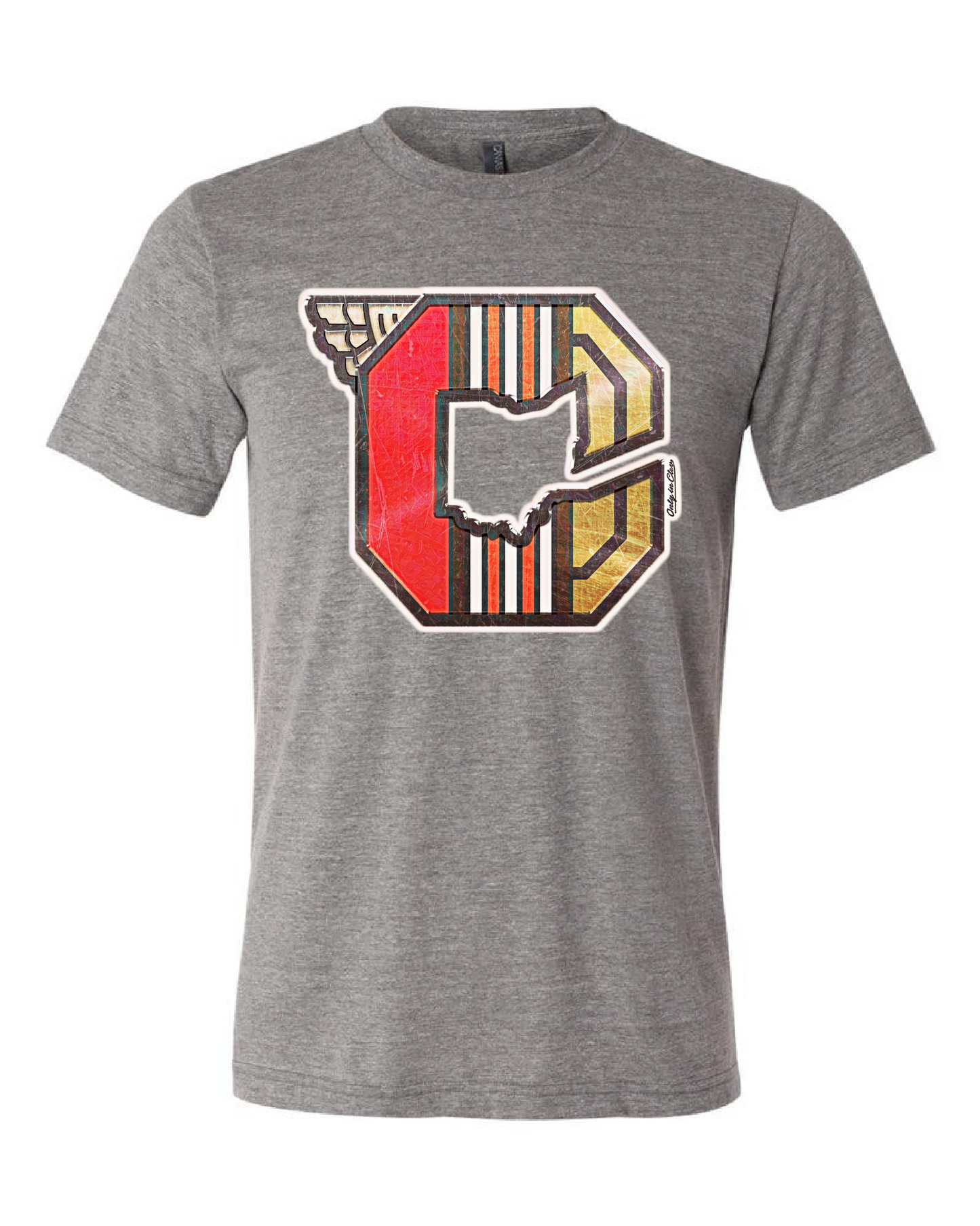 "All Sports Cleveland Design" on Gray - Only in Clev