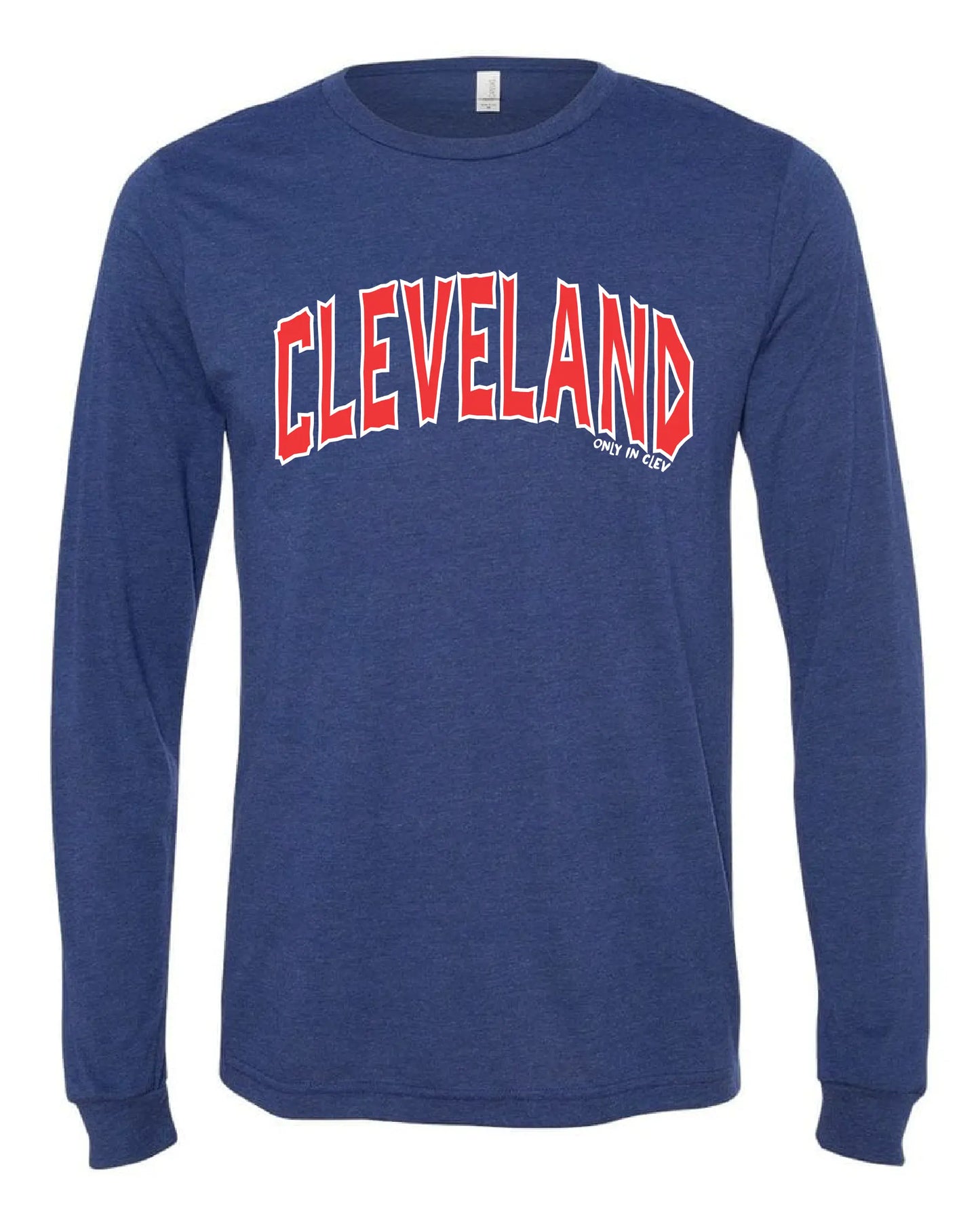 "Arched Cleveland" Baseball Design on Navy - Only in Clev