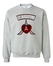 St. Augustine Academy (Gray) Arrow Design on Gray