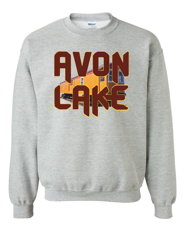 "Avon Lake" Design on Gray