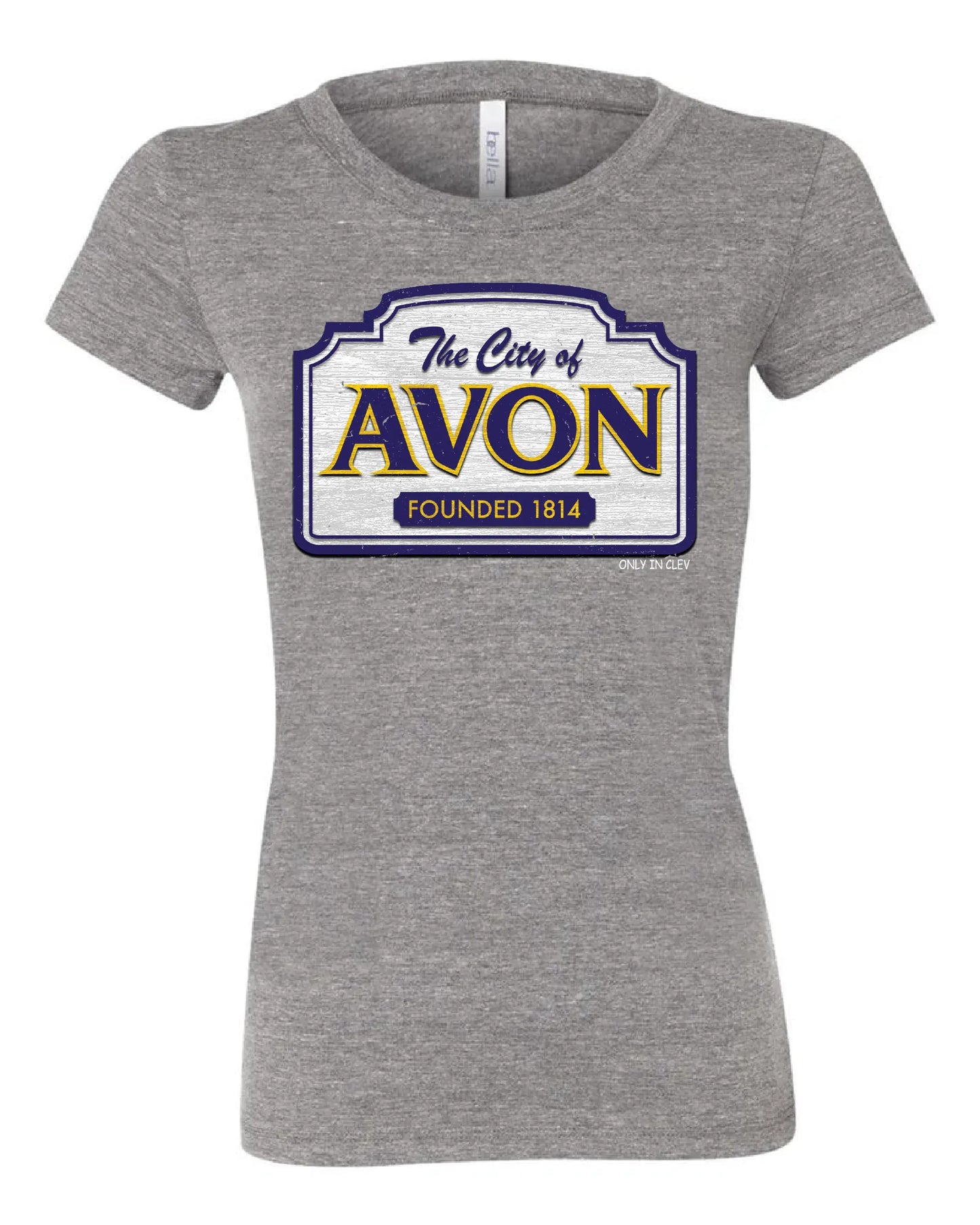 "City of Avon" Design on Gray - Only in Clev