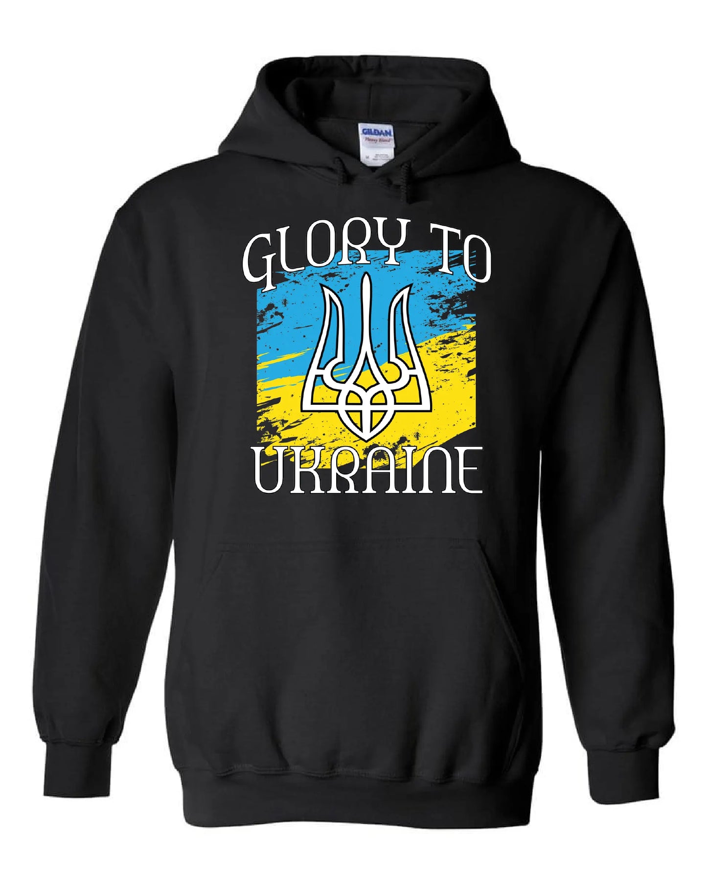 "Glory to Ukraine" Design on Black - Only in Clev