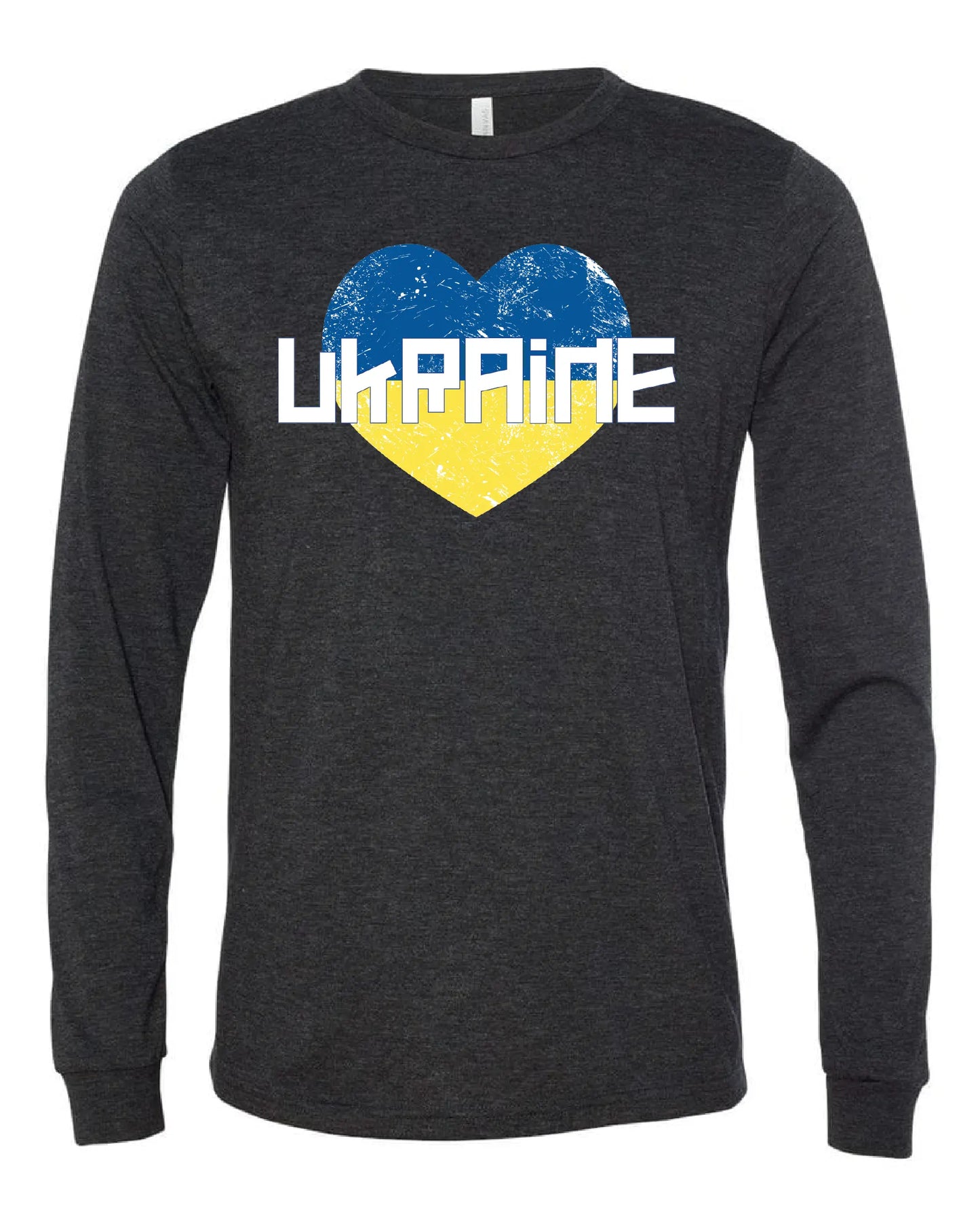 "Love Ukraine" Design on Black - Only in Clev