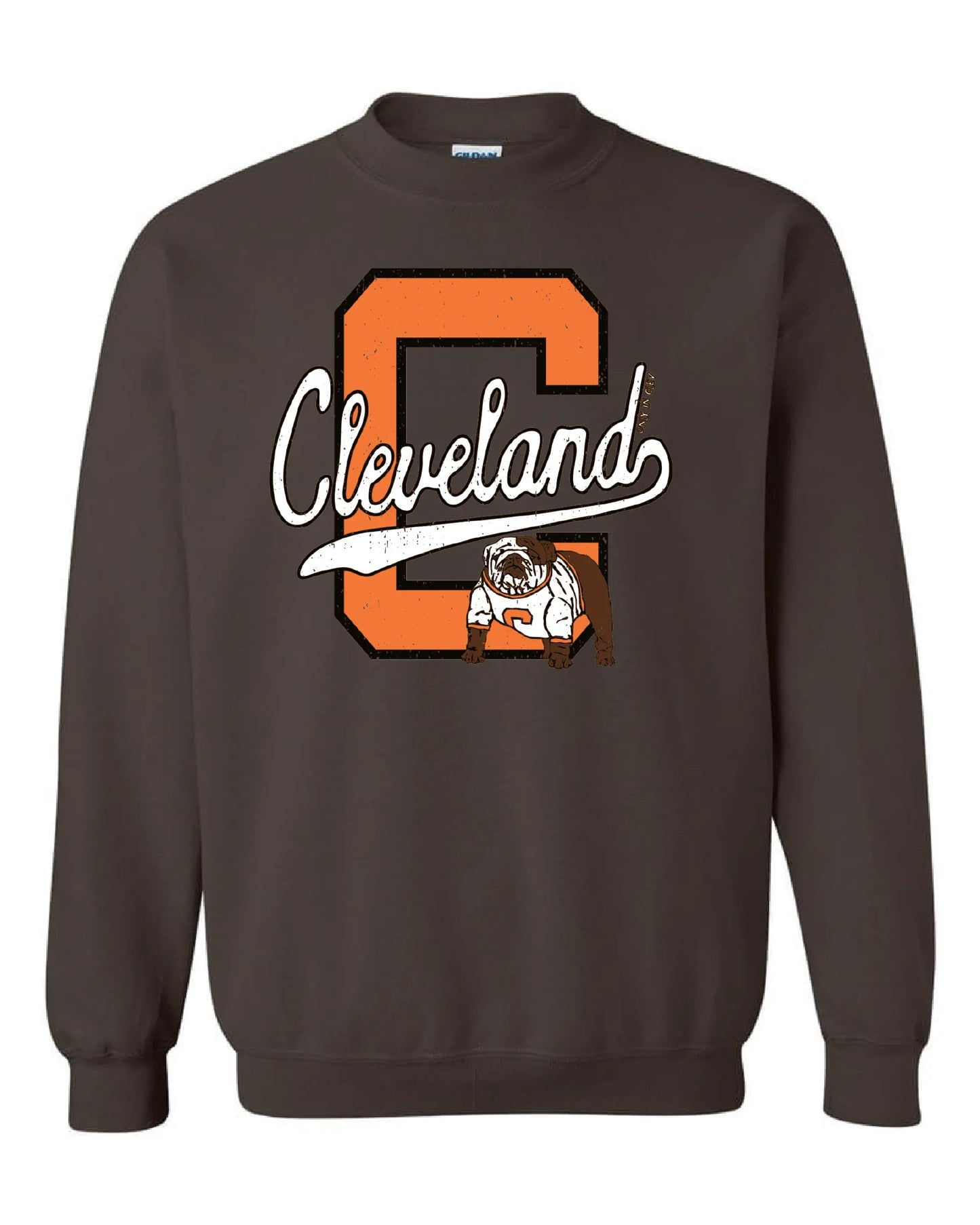 "Block C Dawg" on Brown - Only in Clev