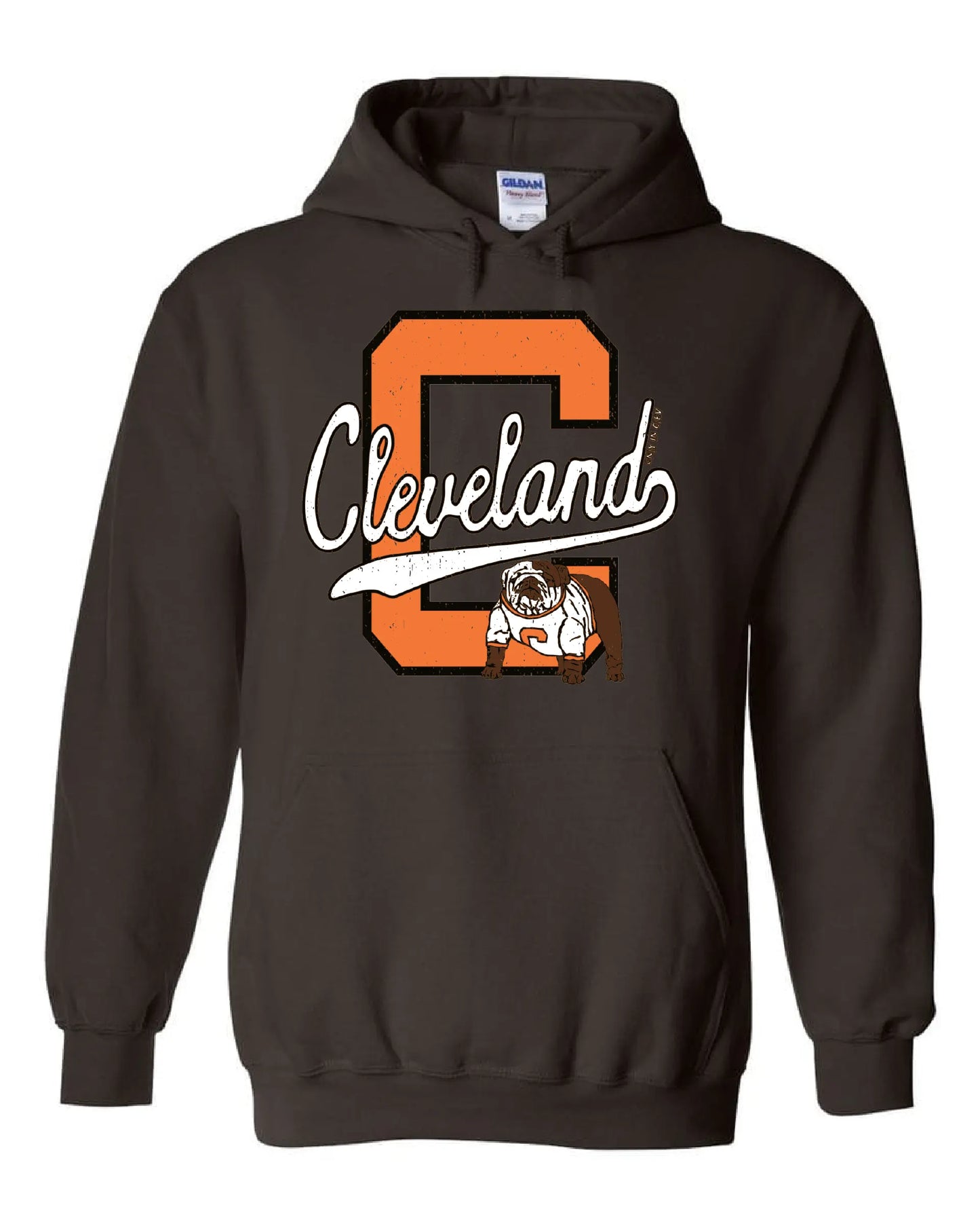 "Block C Dawg" on Brown - Only in Clev