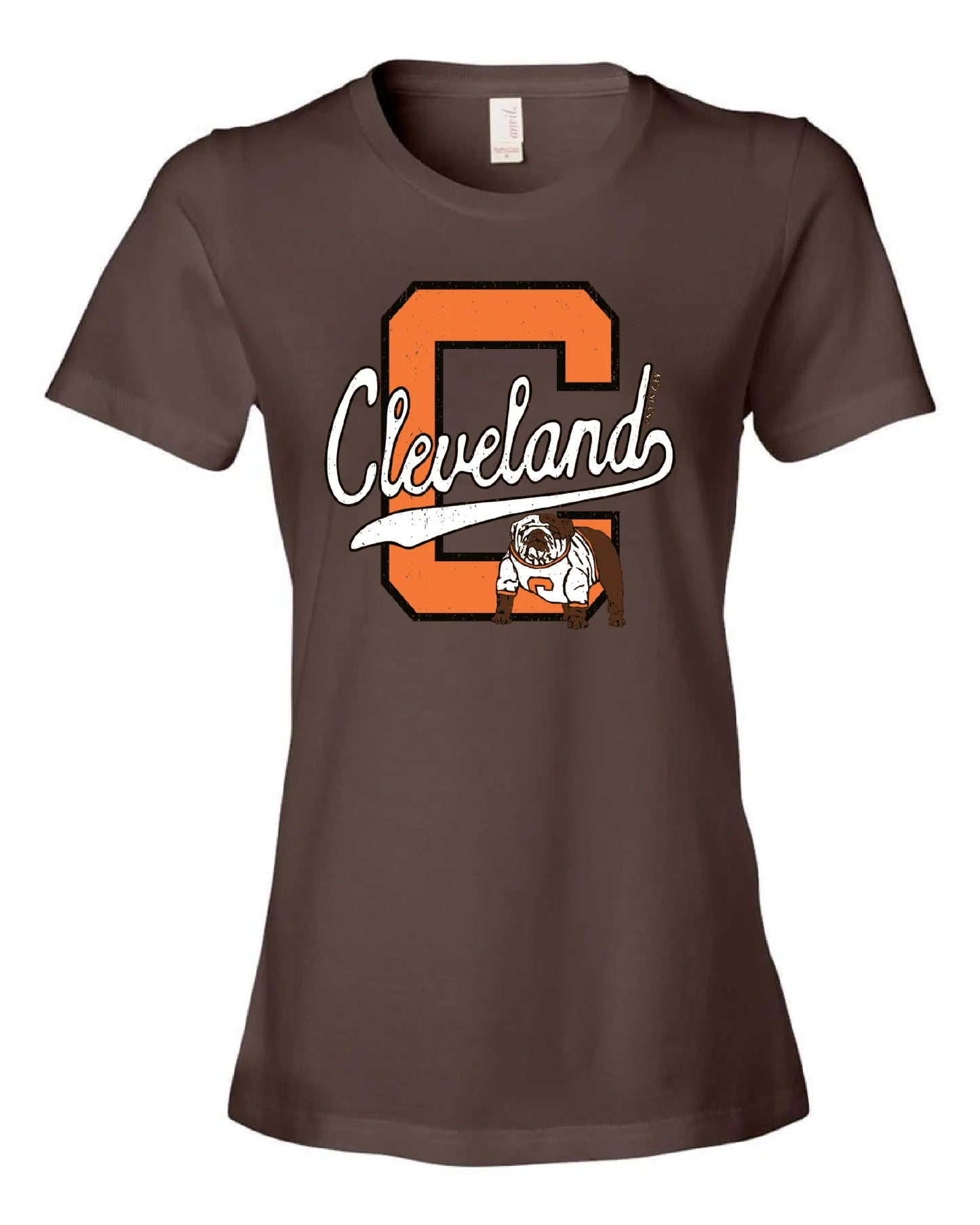"Block C Dawg" on Brown - Only in Clev