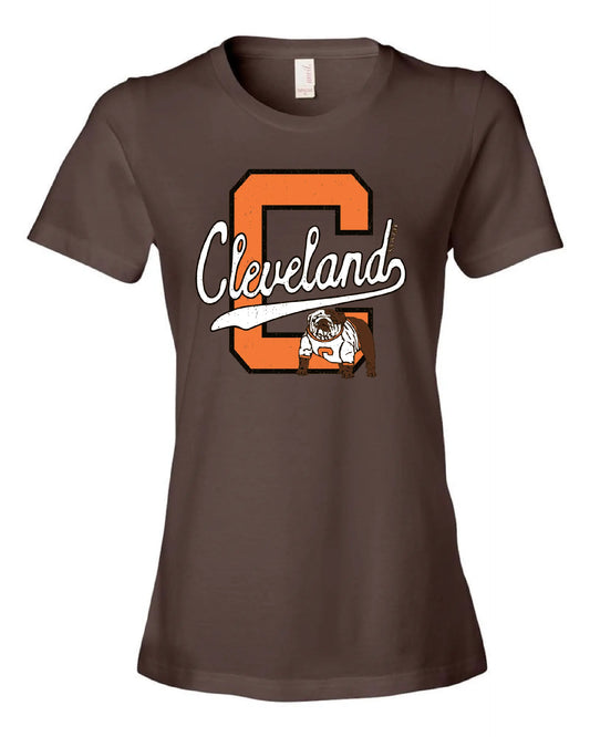 "Block C Dawg" on Brown - Only in Clev
