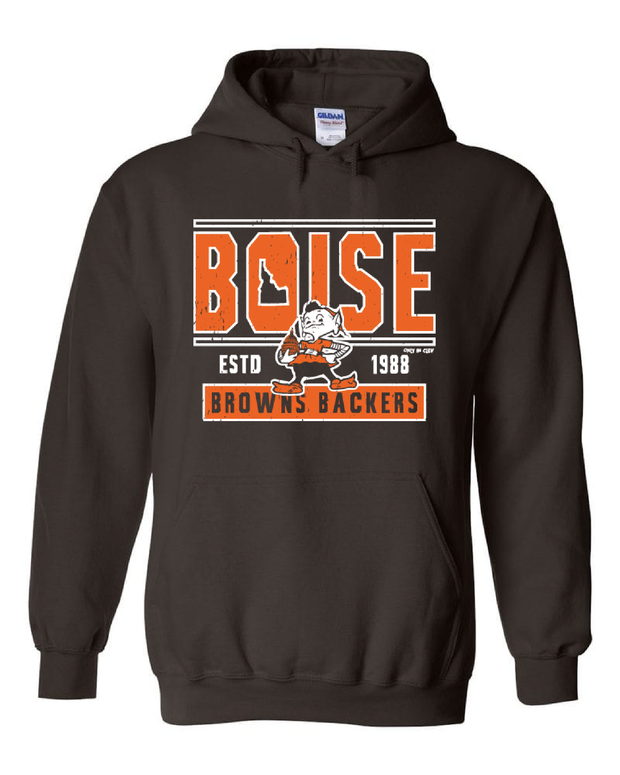 "Boise Browns Backers" Design on Brown - Only in Clev