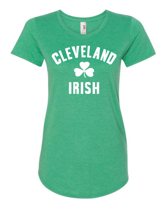 "Cleveland Irish" on Irish Green - Only in Clev