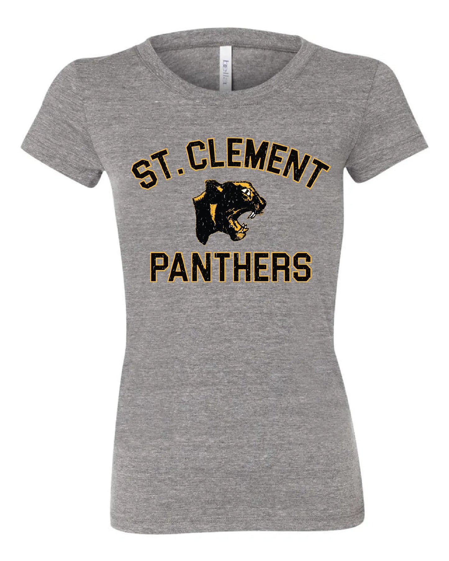 New "St. Clement Panthers" Design on Gray - Only in Clev