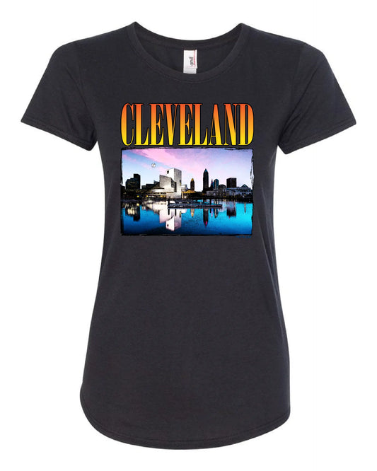 Cleveland Nirv on Black - Only in Clev